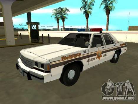 Ford LTD Crown Victoria 1991 Condado de Jefferso para GTA San Andreas