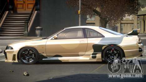 Nissan Skyline R33 BS L2 para GTA 4