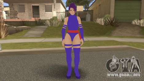 Momiji Psylocke para GTA San Andreas