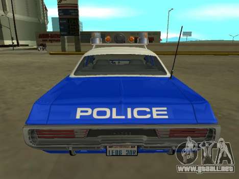 Dodge Polara 1972 Departamento de Policía de Nue para GTA San Andreas