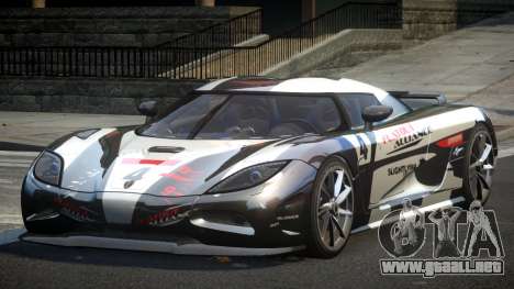 Koenigsegg Agera PSI L3 para GTA 4