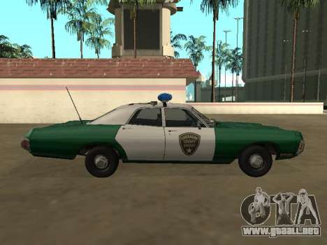 Dodge Polara Chickasaw Sheriff del Condado para GTA San Andreas