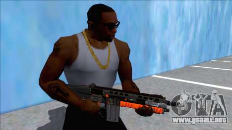 GTA V Vom Feuer Assault Shotgun Orange V12 para GTA San Andreas