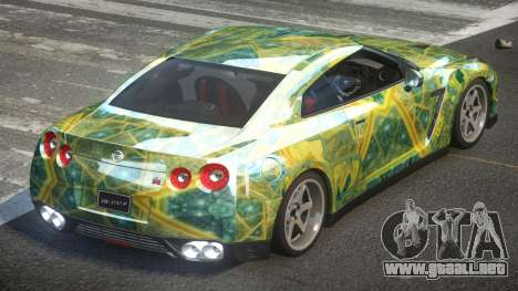 2011 Nissan GT-R L5 para GTA 4