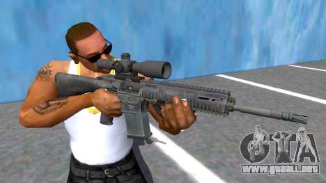 PAYDAY 2 Little-Friend 762 Sniper para GTA San Andreas