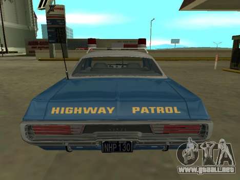 Dodge Polara 1972 Nevada Highway Patrol para GTA San Andreas