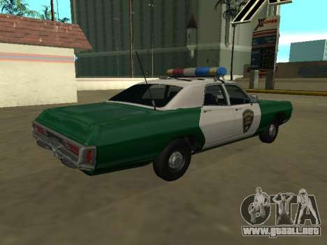 Dodge Polara Chickasaw Sheriff del Condado para GTA San Andreas