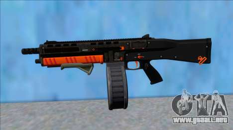 GTA V Vom Feuer Assault Shotgun Orange V5 para GTA San Andreas