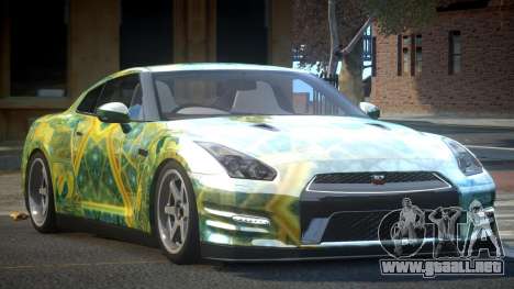 2011 Nissan GT-R L5 para GTA 4