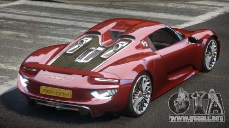 Porsche 918 Spyder PSI para GTA 4