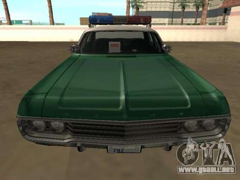 Dodge Polara Chickasaw Sheriff del Condado para GTA San Andreas