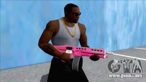 GTA V Vom Feuer Assault Shotgun Pink V14 para GTA San Andreas