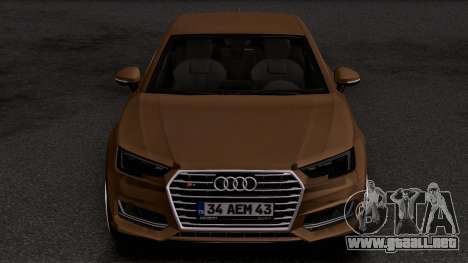 Audi A4 2.0 Quattro (Air) para GTA San Andreas