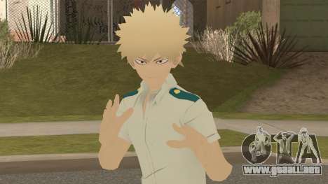 Katsuki Bokugo V2 para GTA San Andreas