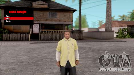 Outfit Manager Like GTA 5 Online para GTA San Andreas