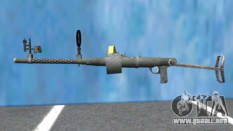 MG-15 Machine Gun para GTA San Andreas