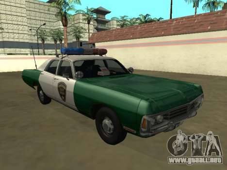 Dodge Polara Chickasaw Sheriff del Condado para GTA San Andreas