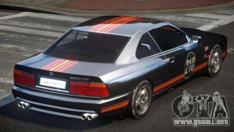 BMW 850CSi GT L8 para GTA 4