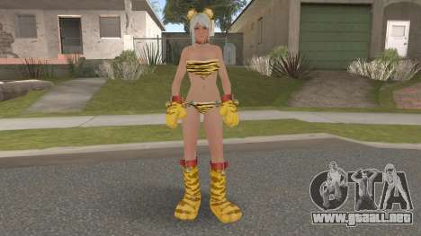Doaxvv Patty - Tiger Custom Costume para GTA San Andreas