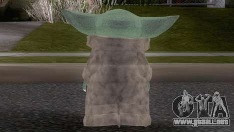 Baby YodaGrogu from The Mandalorian para GTA San Andreas