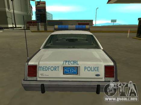 Ford LTD Crown Victoria 1987 Medford Spec Police para GTA San Andreas