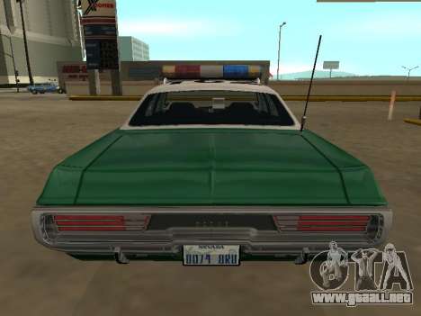 Dodge Polara Chickasaw Sheriff del Condado para GTA San Andreas