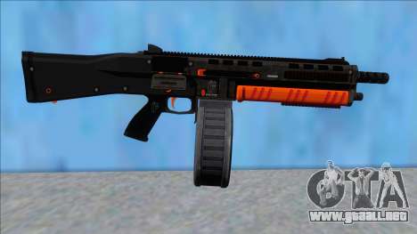 GTA V Vom Feuer Assault Shotgun Orange V14 para GTA San Andreas