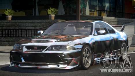 1997 Nissan Skyline R33 L8 para GTA 4