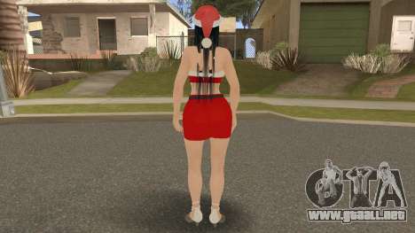 DOA Nyotengu Berry Burberry Christmas Special V1 para GTA San Andreas