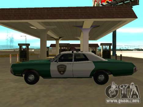 Dodge Polara Chickasaw Sheriff del Condado para GTA San Andreas