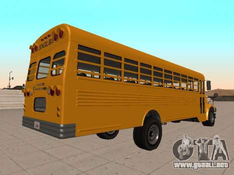 Vapid School Bus (BENSON de GTA IV) para GTA San Andreas