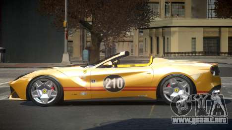 2016 Ferrari F12 SR L6 para GTA 4