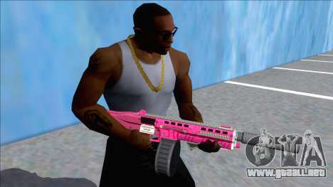 GTA V Vom Feuer Assault Shotgun Pink V3 para GTA San Andreas