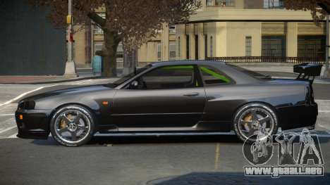 Nissan Skyline R34 GST-R para GTA 4