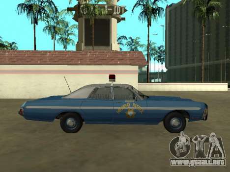 Dodge Polara 1972 Nevada Highway Patrol para GTA San Andreas