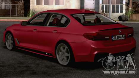 BMW 540i MPerformance para GTA San Andreas
