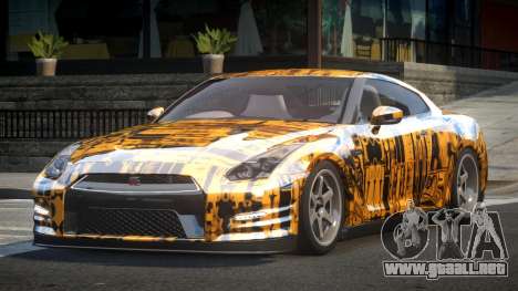 2011 Nissan GT-R L10 para GTA 4