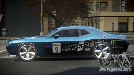 Dodge Challenger BS Racing L7 para GTA 4