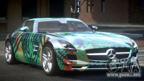 Mercedes-Benz SLS BS A-Style PJ1 para GTA 4