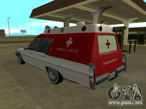 Cadillac Superior 1977 (Emperador) Ambulancia para GTA San Andreas