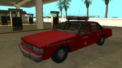 Chevrolet Caprice 1987 Chicago Fire Dept para GTA San Andreas