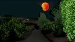 Luna Roja Para Halloween para GTA San Andreas