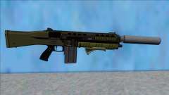 GTA V Vom Feuer Assault Shotgun Green V4 para GTA San Andreas