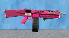 GTA V Vom Feuer Assault Shotgun Pink V9 para GTA San Andreas