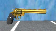 CSO2 Golden Anaconda Revolver para GTA San Andreas