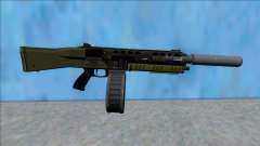 GTA V Vom Feuer Assault Shotgun Green V1 para GTA San Andreas