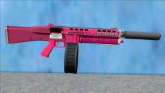GTA V Vom Feuer Assault Shotgun Pink V7 para GTA San Andreas
