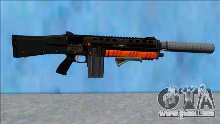 GTA V Vom Feuer Assault Shotgun Orange V4 para GTA San Andreas