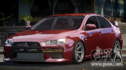 Mitsubishi Lancer X GS para GTA 4