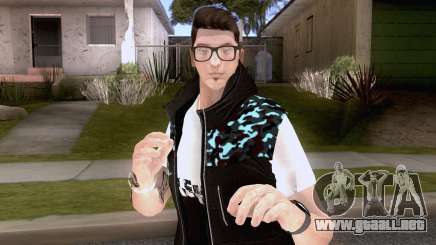 New Zero Casual V10 Zero New Look Hair para GTA San Andreas